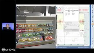 Visual Search Task set up with  SightLab VR  & Vizard #visualsearch #vrexperiment #eyetracking