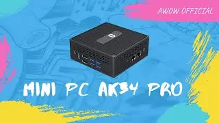 AWOW mini PC AK34 Pro Intel Celeron J3455