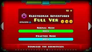 Electroman Adventure Full Version by GDProxified (Me) | Geometry Dash 2.206