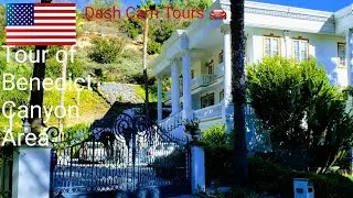 Dash Cam Tours 🚘 Driving around Benedict Canyon