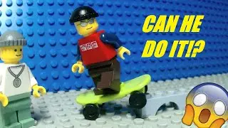 Lego Skateboard Trick (stop motion)