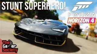 Forza Horizon 4: Achievement - Stunt Superhero - Short Breakdown of 3-Stars on Every PR Stunt!