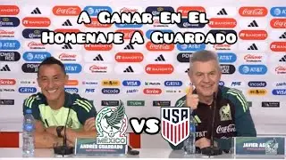 MÉXICO VS ESTADOS UNIDOS CONFERENCIA DE PRENSA #seleccionmexicana
