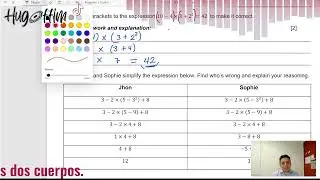 Solving questions knowing PEMDAS