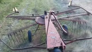 Sušení sena 2024 - Zetor 3511, Welger AP41, Fahr KS85, Fahr KH40 - pozor velmi sprosté video :D
