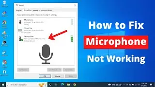 FIXED! - Microphone Not Working in Windows 10