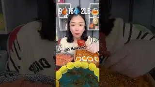 Big Eating Challenge ( 9 chicken drumsticks, 16 fish fillets, 2lb noodles, 2 eggs ) 