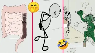 when your poop pranks you | Best of Avenu Animations 
