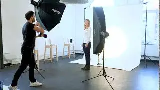 Portraitshooting Studio Fotoshooting