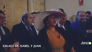 Felipe del Moreno en la Boda de Isabel y Juan Miguel Montoya