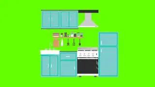 Kitchen Green Screen