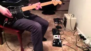U2 Streets Organ Intro Sound Using Guitar
