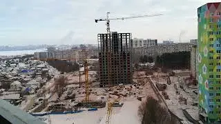 Красный снег, Ижевск, январь 2023