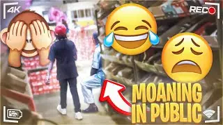 MOANING IN PEOPLE'S EAR PRANK 😂| GONE WRONG*