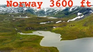 Vik i Sogn - 3600ft above sea level 🚁