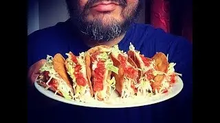 Asmr #444 MOMS CHICKEN TACOS!!!!