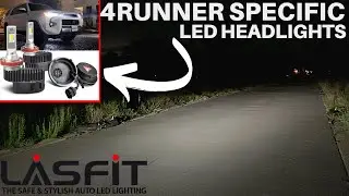 4Runner Specific LED Bulbs! Custom Dust Cover! Lasfit LED