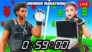 *BIG* MEMBER MARATHON RIGHT NOW!! UPDATE in FORTNITE SOON! (Chapter 5 LIVE)