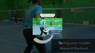 This Badminton shot is crazy 