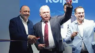 Otvoritev prodajno razstavnega salona Kolpa Zagreb