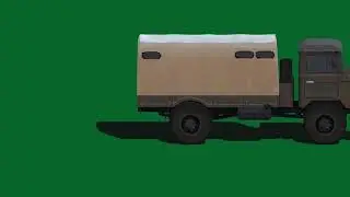 Army Vehicle Green Screen effects