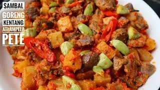 RESEP SAMBAL GORENG KENTANG ATI AMPELA PETE ALA CATERING