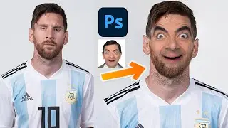 Change face | How to change face easily in 2 minutes | Adobe photoshop Tutorial