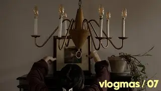 vlogmas jour 07 🪉🕯️ préparer la maison pour les fêtes