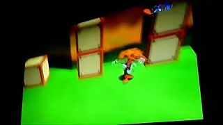 Waluigi runs a tacostand to pay off his rent to Tom Nook but breaks physics and his legs while doing
