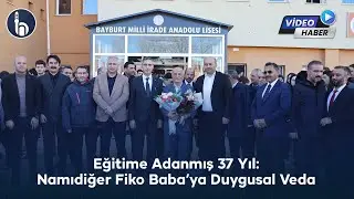 37 Years Dedicated to Education: An Emotional Farewell to Fiko Baba, as He's Known.