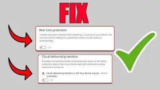 Real Time Protection of Windows Defender can’t turn on Fixed 2021 (Windows 10)