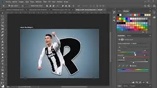 Text mask in Photoshop