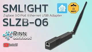SMLIGHT SLZB-06 Zigbee Ethernet PoE LAN USB Wi-Fi Adapter
