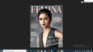 How to create magazine cover in Photoshop for beginners | Photoshop Tutorial | Technical Sarower