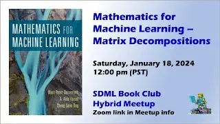 Matrix Decompositions - Mathematics for Machine Learning