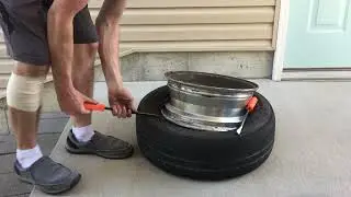 How to Install a Tire on a Rim
