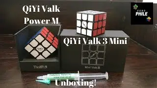 QiYi Valk Power M + Mini Valk 3 Unboxing! | Cubelelo | CuboPhile