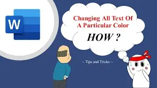Changing All Text of a Particular Colour - Easy Step-by-Step Instructions