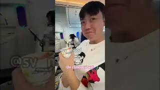 Кореец впервые пробует томатный сок