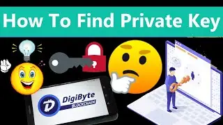 How To Find Private Key Of DigiByte Core Wallet | Getting Your Private Key
