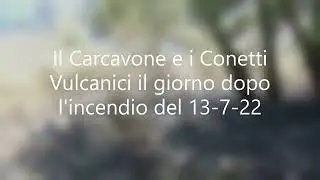 Incendio Carcavone