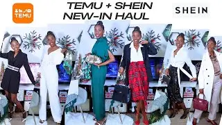 SHEIN and Temu Fashion Haul | New-In During the Holidays