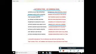 OCTOPUS TOOL Z3X VS CHIMERA TOOL || CHIMERA TOOL HARD POLICIES ISSUES