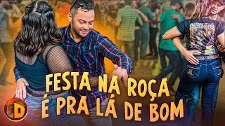 FESTA NA ROÇA É PRA LÁ DE BOM - DANÇANDO FORRÓ NO BAILÃO DO ISAIAS DA VANEIRA (XOTE)