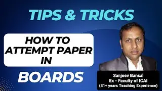 How to Attempt Paper in Boards | Tips By Sanjeev Bansal for Boards Exam | Skyline Tutorials