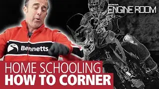 How to corner on a motorcycle (basic) | Home Schooling Lesson 14