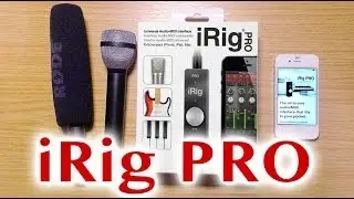 Внешний микрофон к iPhone - аудио/MIDI-интерфейс iRig PRO