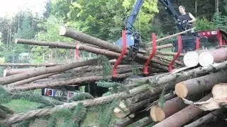 Forstanhänger AGT 6000   auch ohne Rotator für Anfänger geeignet