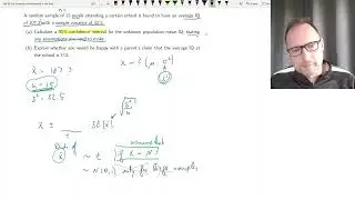 Confidence Interval Exercise, unknown population distribution and variance