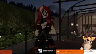 Attractive furry female's majestic movements